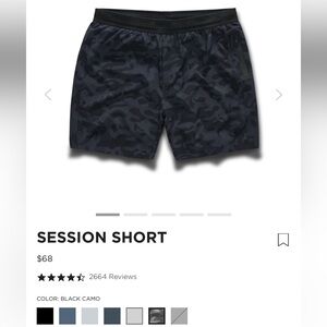Ten Thousand Session Shorts - Black Camo